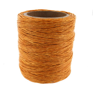 Maine Thread, Braided Waxed Cord, 70 yard spool, Crimson