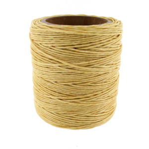 Maine Thread, Braided Waxed Cord, 70 yard spool, Brown 