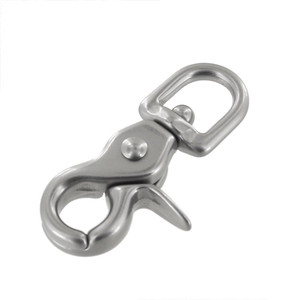 3002A 7/16" Nickel Matte, Swivel Trigger Snap, Solid Brass-LL 3002A 7/16" Nickel Matte, Swivel Trigger Snap, Solid Brass-LL
