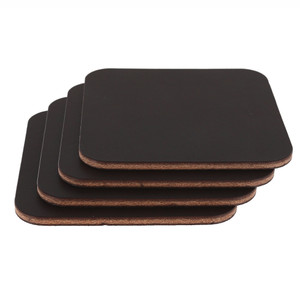Make your own leather coasters