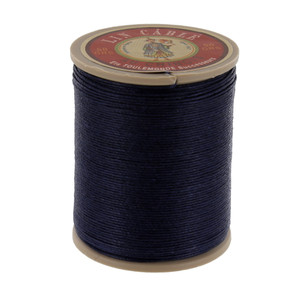 246 Matelot, Navy, Fil Au Chinois - Lin Cable - Waxed Linen Thread