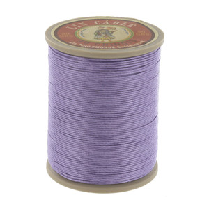 497 Mauve, Fil Au Chinois - Lin Cable - Waxed Linen Thread