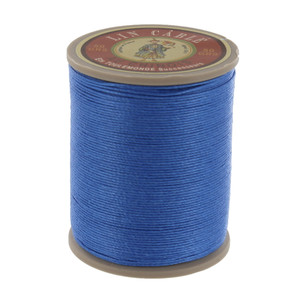 665 Roy, Royal Blue, Fil Au Chinois - Lin Cable - Waxed Linen Thread
