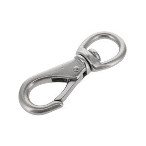 251 5/8" Nickel Matte, Swivel Lever Snap, Solid Brass-LL