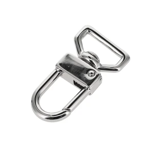 520 3/4" Nickel Plate, Swivel Lever Snap, Solid Brass-LL