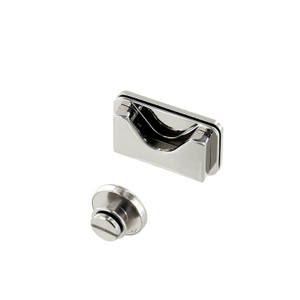 B8614 Nickel Plate, Post Magnetic Closure, Zinc