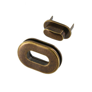 #436 Magnetic Closure Brass Plated, 1/2