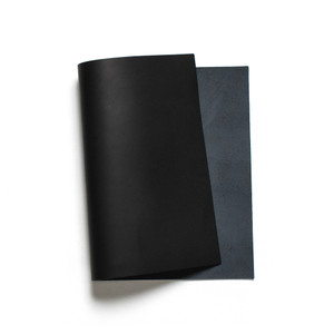 Korba Buffalo Calf Leather Panel - Black
