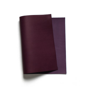 Korba Buffalo Calf Leather Panel - Purple