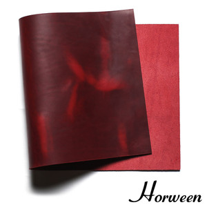 Horween London Bus Cavalier leather panel