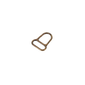 B7239 Antique Brass, Double Loop, Solid Zinc