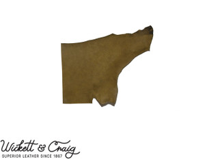 Wickett & Craig English Bridle Leather, Shoulder, Olive