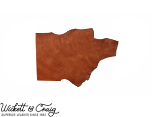 Wickett & Craig Traditional Harness Leather Shoulders, Buck Brown, 9-11oz, Multiple Sizes