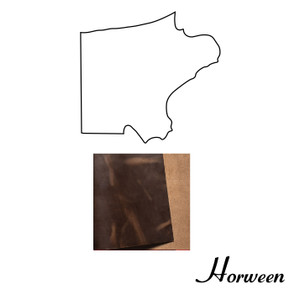 Horween Chromexcel Leather Shoulder, Natural, Multiple Weights