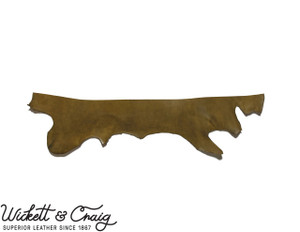 Wickett & Craig English Bridle Leather, Belly, Olive