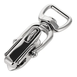 B9570 3/4" Nickel Plate, Swivel Snap w/ Locking Jaw, Solid Brass-LL