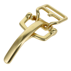 B9571 1 1/4" Natural Brass, Collar Fastener, Solid Brass-LL