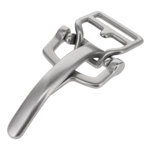 B9571 1 1/4" Nickel Matte, Collar Fastener, Solid Brass-LL