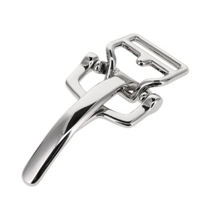 B9571 1 1/4" Nickel Plate, Collar Fastener, Solid Brass-LL