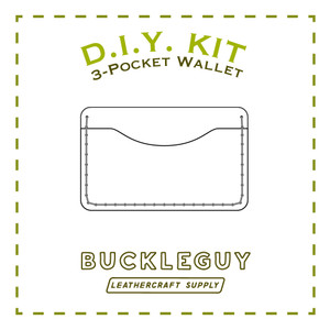 DIY Money Clip Wallet Leather Kit