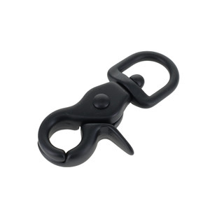 3002A 1/2" PVD Black Matte, Swivel Trigger Snap, Solid Brass-LL 3002A 1/2" PVD Black Matte, Swivel Trigger Snap, Solid Brass-LL