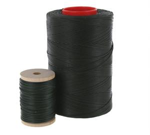 Ritza 25 Tiger Thread, Waxed Polyester, Red - Buckleguy.com