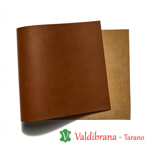 Valdibrana Italian Vachetta Panel - Classic Brown