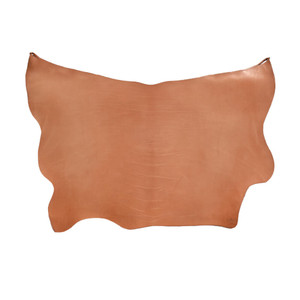 Veg Tan, Double Shoulder, Natural