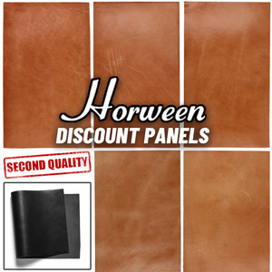 Discount Horween Leather, Essex Black