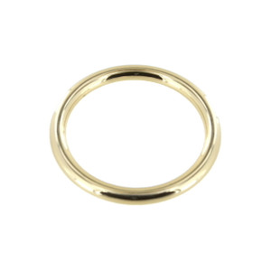 1.5" thin gold plate o-ring