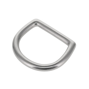 2011 1.25" nickel matte D-ring