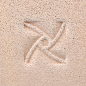Leather Stamping Tool, Geometric, 'X' Spin,Multiple Sizes
