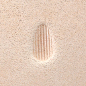 Leather Stamping Tool, Pear Shaders, Lined Vertical