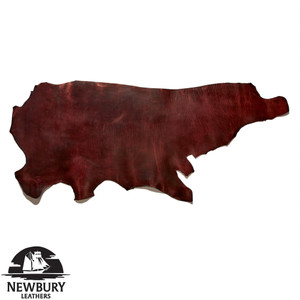 Newbury Leather Latigo Side - Burgundy