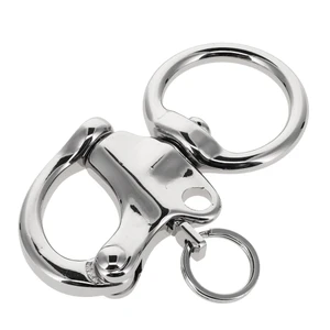 1" QUICK RELEASE SNAP SHACKLE, NICKEL PLATE