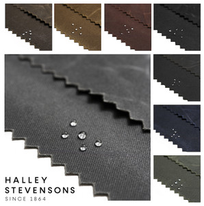 Halley Stevensons, Waxed Rugged Twill, 17.5oz Heavy Duty, Classic Wax