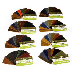 Halley Stevensons Waxed Canvas Color Swatches