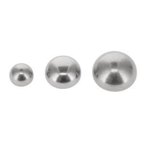 B9788 Nickel Matte Round Bag Feet