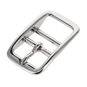 C5384 Nickel Plate Double Bar Buckle