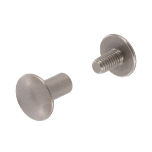 1/4 Chicago Screw Post Nickel 100 Pack 3306-11