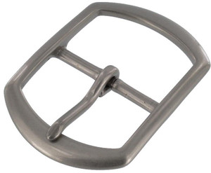 TV335 Nickel Matte, Center Bar Buckle, Solid Brass-LL, Multiple Sizes TV335 Nickel Matte, Center Bar Buckle, Solid Brass-LL, Multiple Sizes