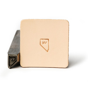 Leather State Stamp Nevada