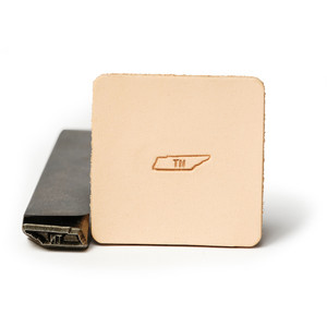 Leather State Stamp Tennessee