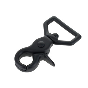 3002A PVD Black Matte, Swivel Trigger Snap, Solid Brass-LL, Multiple Sizes