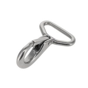B9584 Nickel Matte, Lever Snap, Solid Brass-LL