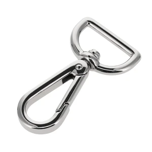 4005N Nickel Plate, Swivel Lever Snap, Solid Brass-LL
