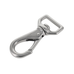 250 Nickel Matte, Swivel Lever Snap, Solid Brass-LL, Multiple Sizes