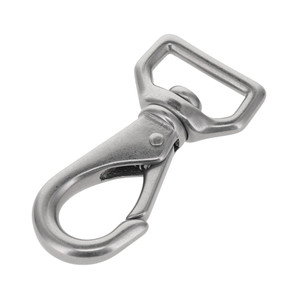 250 Nickel Matte, Swivel Lever Snap, Solid Brass-LL, Multiple Sizes