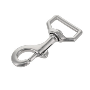 3500 Nickel Matte, Swivel Bolt Snap, Solid Brass-LL, Multiple Sizes