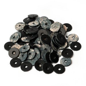 Black Leather Washers